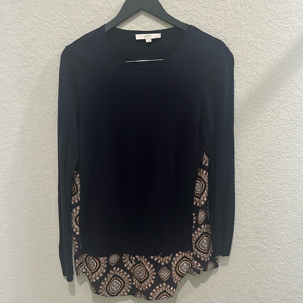 Loft medium knit long sleeve